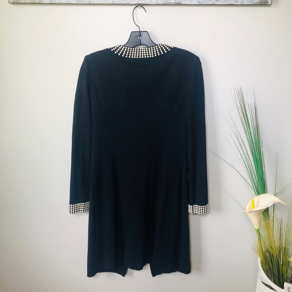 STJ JOHN Santana Knit Long Embellished Jacket - Picture 2 of 10